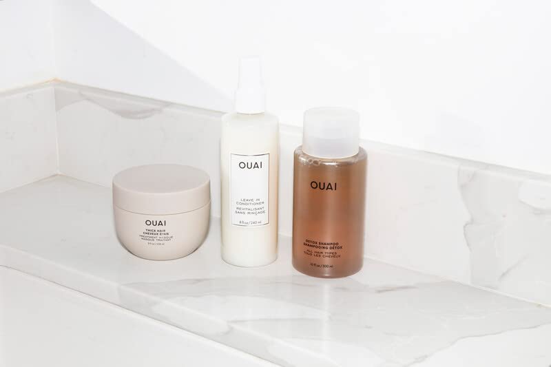 OUAI Thick Treatment Masque Full Size + Thick Shampoo + Thick Conditioner