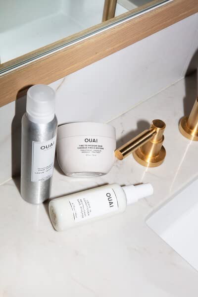 OUAI Texturizing Hair Spray. Add Texture and Volume While Absorbing Oil. Part Hair Spray, Part Dry Shampoo, the Spray Instantly Refreshes Hair. Free from Parabens and Sulfates (4.6 Oz)