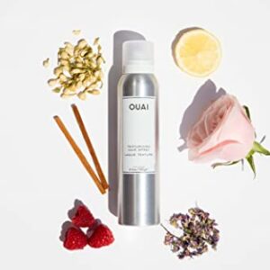 OUAI Texturizing Hair Spray. Add Texture and Volume While Absorbing Oil. Part Hair Spray, Part Dry Shampoo, the Spray Instantly Refreshes Hair. Free from Parabens and Sulfates (4.6 Oz)