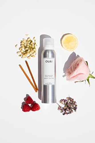 OUAI Texturizing Hair Spray. Add Texture and Volume While Absorbing Oil. Part Hair Spray, Part Dry Shampoo, the Spray Instantly Refreshes Hair. Free from Parabens and Sulfates (4.6 Oz)