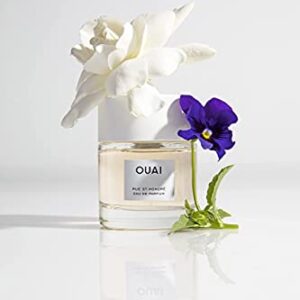 OUAI Rue St. Honore Eau de Parfum. An Elegant Perfume Perfect for Everyday Wear. The Fresh Floral Scent has Notes of Violet, Gardenia, and Delicate Hints of Ylang Ylang and Musk (1.7oz)