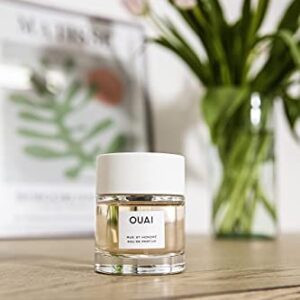 OUAI Rue St. Honore Eau de Parfum. An Elegant Perfume Perfect for Everyday Wear. The Fresh Floral Scent has Notes of Violet, Gardenia, and Delicate Hints of Ylang Ylang and Musk (1.7oz)