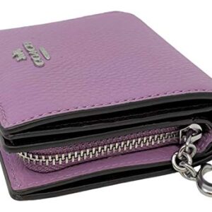 Coach Pebble Leather Snap Wallet Style No. C2862 Violet Orchid