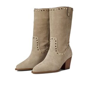 COACH Pheobe Suede Bootie Oat 6 B (M)