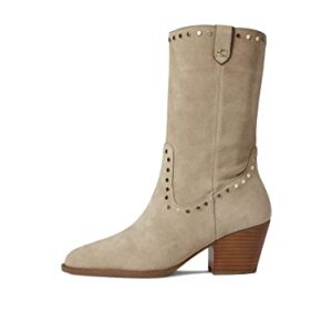 COACH Pheobe Suede Bootie Oat 6 B (M)