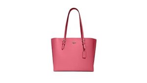 coach women’s mollie tote (double face leather – watermelon)