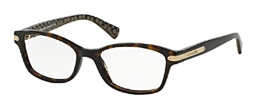 COACH Eyeglasses HC 6065 5291 Dark Tortoise