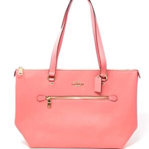 COACH Women's Gallery Tote in Crossgrain Leather (Taffy)