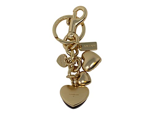 COACH Signature Heart Cluster Bag Charm Style No. CF008