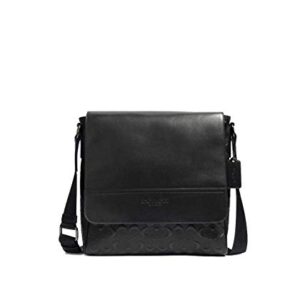 Coach Houston Map Crossbody (QB/Black Embossed)