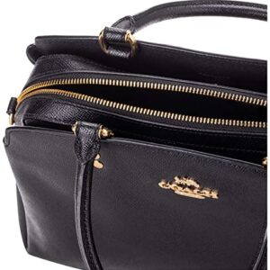 Coach Women's Lillie Carryall Top Handle Satchel Bag (Black)