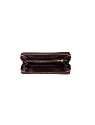 COACH Long Zip Around Wallet (IM/Black Cherry)