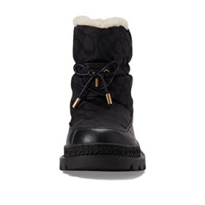 COACH Kailee Nylon Bootie Black 9 B (M)