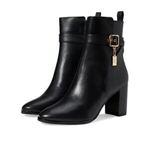 COACH Olivia Leather Bootie Black 9 B (M)