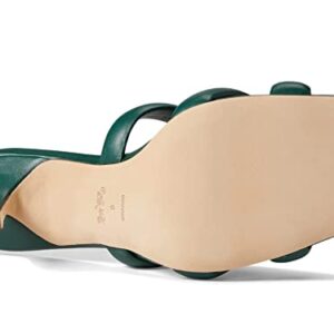 COACH Kellie Leather Sandal Dark Pine 8 B (M)