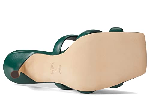 COACH Kellie Leather Sandal Dark Pine 8 B (M)