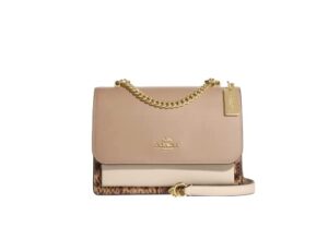 coach klare crossbody (im/ivory multi)