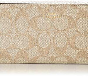 COACH(コーチ) Women Wallet, Light Khaki/Chalk, One Size