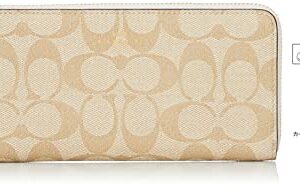 COACH(コーチ) Women Wallet, Light Khaki/Chalk, One Size