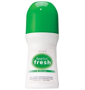 avon feeling fresh deodorant (pack of 12)