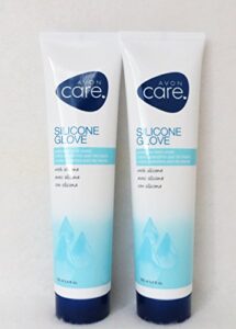 avon care silicone glove protective hand creams 3.4 fl oz. (pack of 2)