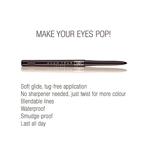 (Grey) - Avon Glimmerstick Eyeliner, Saturn Grey