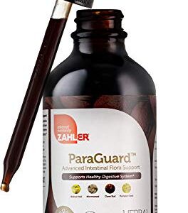 Zahler - ParaGuard Cleanse Liquid Drops - Gut Health Detox Supplement - Formula has Wormwood, Garlic Bulb, Pumpkin Seed, Clove & More - Natural Cleanse Detox for Humans - Certified Kosher (4 Oz)