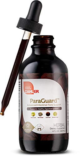 Zahler - ParaGuard Cleanse Liquid Drops - Gut Health Detox Supplement - Formula has Wormwood, Garlic Bulb, Pumpkin Seed, Clove & More - Natural Cleanse Detox for Humans - Certified Kosher (4 Oz)