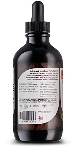 Zahler - ParaGuard Cleanse Liquid Drops - Gut Health Detox Supplement - Formula has Wormwood, Garlic Bulb, Pumpkin Seed, Clove & More - Natural Cleanse Detox for Humans - Certified Kosher (4 Oz)