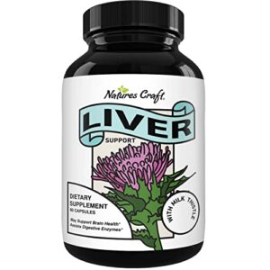 liver cleanse detox & repair formula – herbal liver support supplement with milk thistle dandelion root organic turmeric and artichoke extract to renew liver health – silymarin milk thistle capsules