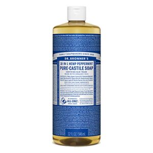Dr. Bronner's Pure-Castile Liquid Soap - Peppermint 32 Ounce