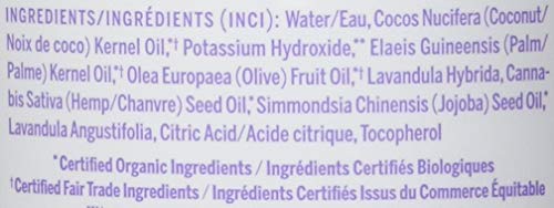 Dr. Bronner’s - Pure-Castile Liquid Soap (Lavender, 32 Ounce) - Made with Organic Oils, 18-in-1 Uses: Face, Body, Hair, Laundry, Pets and Dishes, Concentrated, Vegan, Non-GMO