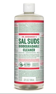 dr. bronner’s sal suds concentrate mild 32 oz