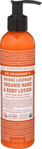 dr. bronner’s, lotion orange lavender organic, 8 fl oz