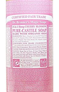 Dr. Bronners Cherry Blossom Liquid Castile Soap, 32 FZ