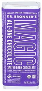 dr bronners, dr br chocolate salted dark, 3 ounce