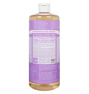 dr. bronner’s magic soaps 18-in-1 hemp pure castile soaps lavender, 32 fl oz