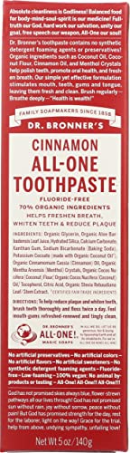 Dr. Bronner's Cinnamon Toothpaste 5 oz (Pack of 1)