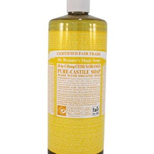 Dr. Bronner's Magic Soaps: Liquid Castile Soap, Citrus 32 oz (12 pack)