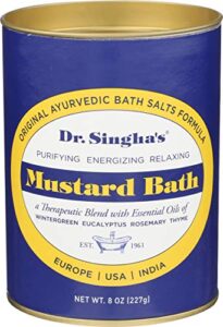 dr singhas dr singha’s mustard bath, 8 oz
