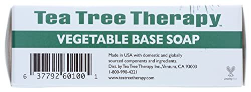 Tea Tree Therapy Vegetable Base Soap - 3.9 Oz