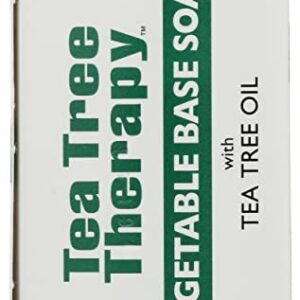 Tea Tree Therapy Vegetable Base Soap - 3.9 Oz