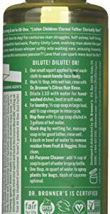 Dr. Bronners Almond Castille Liquid Soap, 4 FZ