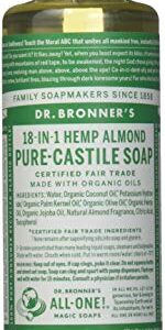 Dr. Bronners Almond Castille Liquid Soap, 4 FZ