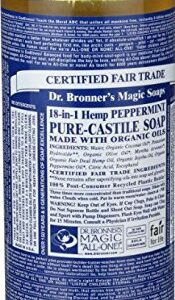 Dr. Bronner's Pure Castile Soap 4 Rainbow Variety Pack, 32 oz