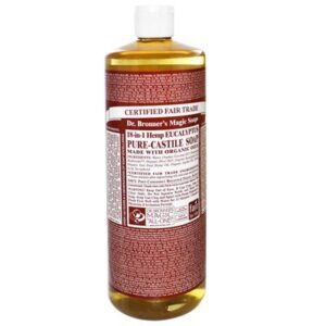 Dr. Bronner's Pure Castile Soap 4 Rainbow Variety Pack, 32 oz