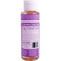 Dr. Bronner's Magic Soaps: Liquid Castile Soap, Lavender 4 oz (12 pack)