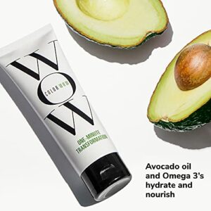 Color Wow One Minute Transformation – Instant frizz fix; Nourishing styling cream smooths, tames + defrizzes on the spot; Avocado oil + Omega 3’s hydrate, repair for silkier, smoother texture