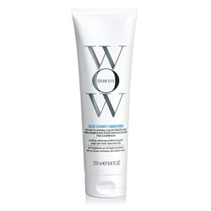 Color Wow Color Security Conditioner Fine to Normal - Weightless hydration for fine, thin, fragile hair; detangles, nourishes + adds shine with Argan Oil; color safe; heat protection