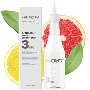 after all! sleek conditioner – for all hair types | nutrient-rich, hydrating scalp and hair lamellar water conditioner for silky & soft hair i no sulfates, peg, & silicon| 10.14 fl.oz